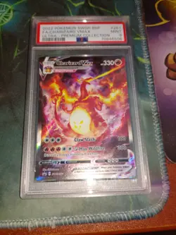 Pokemon TCG Charizard VMAX SWSH261 Black Star Promos Holo PSA 9 - Image 3