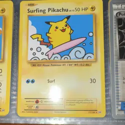 Pokemon Flying Pikachu 110/108 Surfing Pikachu 111/108 Cards 2016 TCG - Image 2