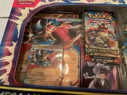 Pokemon TCG Mega Lucario ex Premium Figure Collection Box Lot of 2 FREE S/H NEW! - Image 4