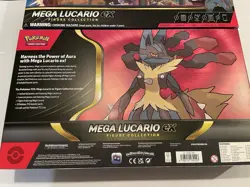 Pokemon TCG Mega Lucario ex Premium Figure Collection Box Lot of 2 FREE S/H NEW! - Image 5