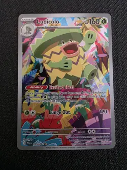 Pokemon TCG Ludicolo 95/94 Illustration Rare Phantasmal Flames *Near Mint* - Image 1