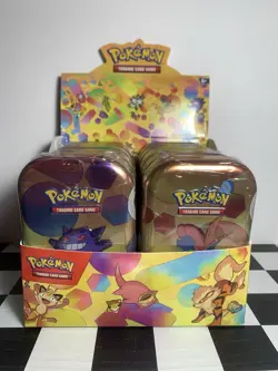 Pokemon TCG Scarlet & Violet 151 Mini Tin Display (10 TINS) Full Set BRAND NEW - Image 1