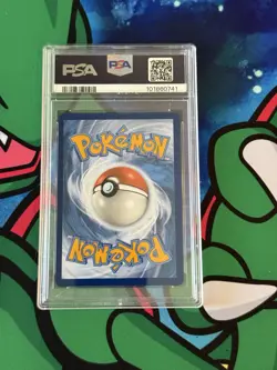 2022 POKEMON SWORD & SHIELD BRILLIANT STARS #157 FULL ART/PIKACHU V PSA 9 - Image 2