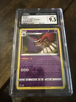 Mint CGC 9.5Gengar Holo Rare 057/198 SWSH Chilling Reign Pokemon English - Image 1