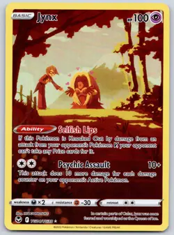 Jynx TG04/TG30 (NM) - SWSH12: Silver Tempest Trainer Gallery Pokemon TCG - Image 1