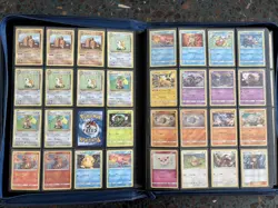 Pokemon Card Folder / Binder - 800+ Cards - Mixed Sets - Pikachu, V, Promos - NM - Image 3