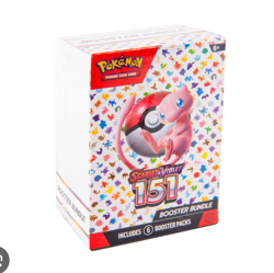 PREORDER / POKEMON NEW & FACTORY SEALED SCARLET & VIOLET 151 BOOSTER BUNDLE BOX - Image 1