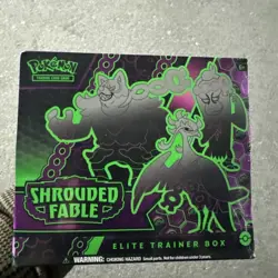 Pokemon Scarlet & Violet: Shrouded Fable ETB Factory Sealed Elite Trainer Box - Image 1