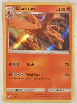 Charizard 5/18 MP Holo Rare Detective Pikachu Pokemon 2019 - Image 1