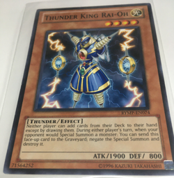 Yugioh! Thunder King Rai-Oh RYMP-EN074 Unlimited LP Common ra yellow mega Pack - Image 2
