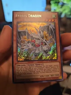 Yugioh Debris Dragon LC5D-EN009 Secret Rare 1st Ed Lp - Image 1
