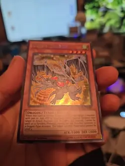 Yugioh Debris Dragon LC5D-EN009 Secret Rare 1st Ed Lp - Image 2