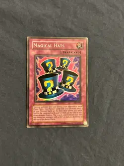 Yugioh! Magical Hats PSV-033 Super Rare Unlimited - LP - Image 1