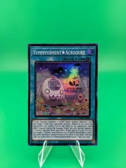 Yu-Gi-Oh! Yummyusment Acroquey JUSH-EN024 Super Rare - Image 1