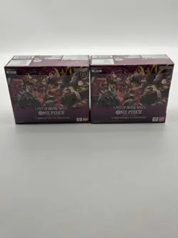 Lot of (2) One Piece English OP-11 A Fist of Divine Speed Booster Box Sealed - Image 1