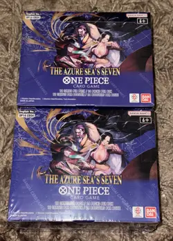 One Piece OP14 The Azure Sea's Seven Booster Box English Edition Sealed - Image 1