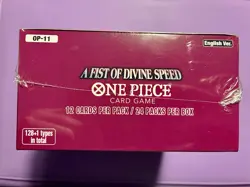 One Piece Card Game OP-11 A Fist of Divine Speed Sealed Booster Box - English - Image 5