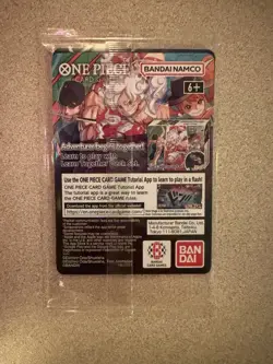 One Piece Monkey D. Luffy US Voyage College Basketball Promo Card Gonzaga SEALED - Image 2