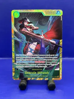 One Piece TCG Dracule Mihawk - The Azure Sea’s Seven OP14-119 SEC Foil ENG - Image 1