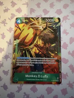 One Piece TCG Monkey.D.Luffy PRB02-005 Alt Art English NM 🔥🔥🔥 - Image 2