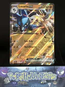 Pokemon Card Lucario EX 082/142 S&V Stellar Crown Holo Double Rare NM - Image 1