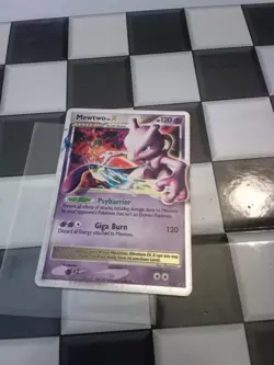 Pokemon Mewtwo LV.X DP28 Diamond & Pearl Promo Holo Card TCG - Image 1