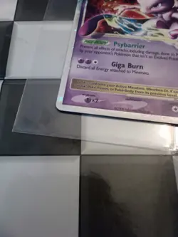 Pokemon Mewtwo LV.X DP28 Diamond & Pearl Promo Holo Card TCG - Image 2