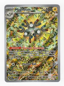 Pokemon TCG Magneton SV 159 Black Star Promo Card NM - Image 1