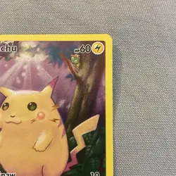 Pikachu 5/25 Pokemon Celebrations 25th Anniversary Set Full Art Card - Image 3