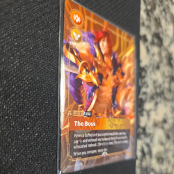 Sett - The Boss - Riftbound Metal 1/35 Regional Prize Promo - Sett Metal Card - Image 4