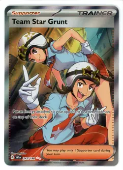 Team Star Grunt 242/198 Scarlet & Violet Base Set Pokemon Card - Image 1
