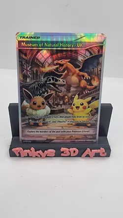 museum of natural history Pokemon card TCG ( Fan Art) Crd1683 - Image 1