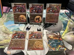 Houndoom 5 Card Lot * STAMPED * Pokemon S-Chinese Exclusive Gem Pack Vol.3 CBB3C - Image 1