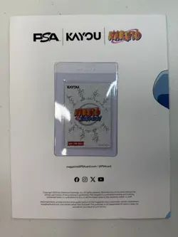 2025 Dec. PSA Magazine w/ Kayou Naruto Uzumaki Promo Card NRSA-PR-003 Foil NM - Image 2
