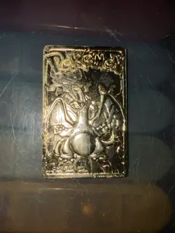Vintage Pokemon Limited Edition 1999 Charizard 23K Gold Plated Trading Card BK - Image 2