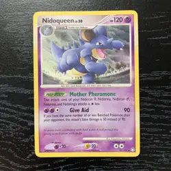 Nidoqueen 31/123 Rare Pokemon Card Mysterious Treasures - LP - Image 1
