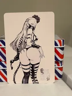 (A1) One Punch Man Do S Silver Flash Anime Waifu Holo Card - Image 2