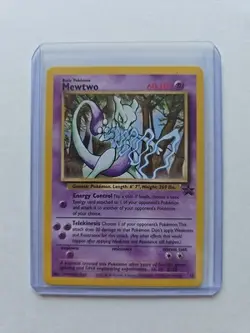 1999 Pokemon Wizards Black Star Promos Mewtwo #12 Trading Card - Image 1