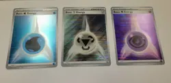 Pokemon Holo Energy 3 Card Lot (water, metal, phychic) - Image 2