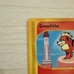 GROWLITHE * 80/147 * Aquapolis * Common * Pokemon Card * NM/LP Vintage E-Reader - Image 2