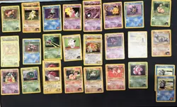Vintage Pokemon 80 Card Lot Gym Challenge/ Heroes Set LP - Image 1