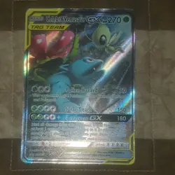 Pokemon Celebi & Venusaur GX Promo TAG TEAM Holo SM167 SM Card - Image 1