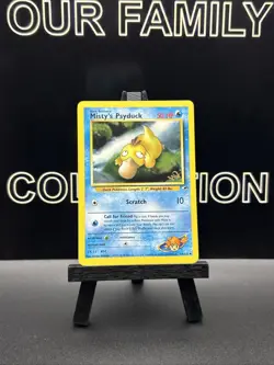 Misty's Psyduck W Stamp 54/132 Wotc Promo Pokemon Card - Image 1