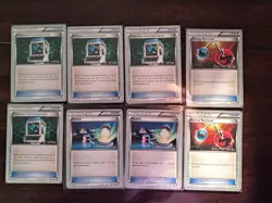 Pokemon World Championships Trainer Cards Lot 2011 x8 - LP - Image 1