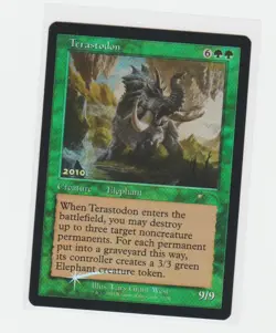 Magic the Gathering ~ MTG ~ 1x Terastodon ~ 30th Anniversary Foil ~ M/NM - Image 1