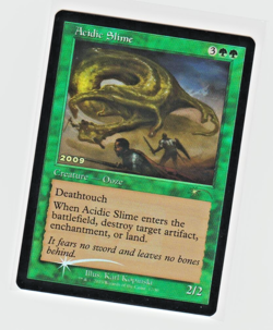 Magic the Gathering ~ MTG ~ 1x Acidic Slime ~ 30th Anniversary Foil ~ M/NM - Image 1
