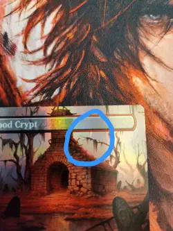 Blood Crypt (Borderless) Lorwyn Eclipsed Foil LP - Image 2