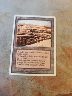 Strip Mine 4th Edition MTG LP - Image 1