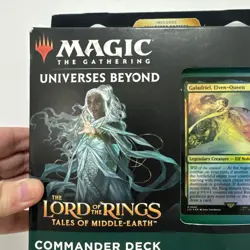 NEW AND SEALED MTG Lord of the Rings Elven Council Commander Deck- New & Sealed 195166205052 - Image 2