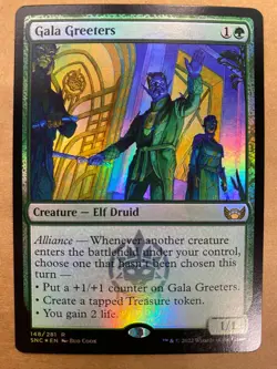 MTG 1x FOIL Gala Greeters # 148 Streets of New Capenna Magic the Gathering x1 NM - Image 1
